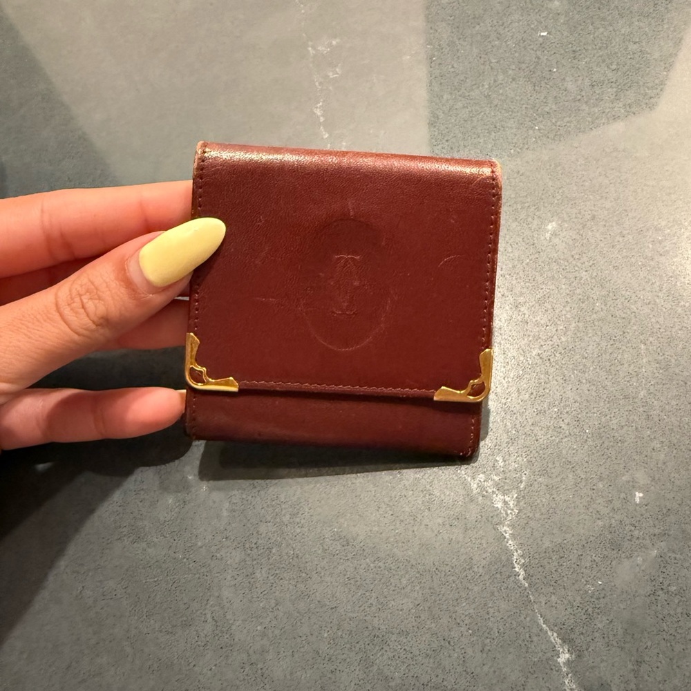 Cartier Must Coin Wallet Vintage